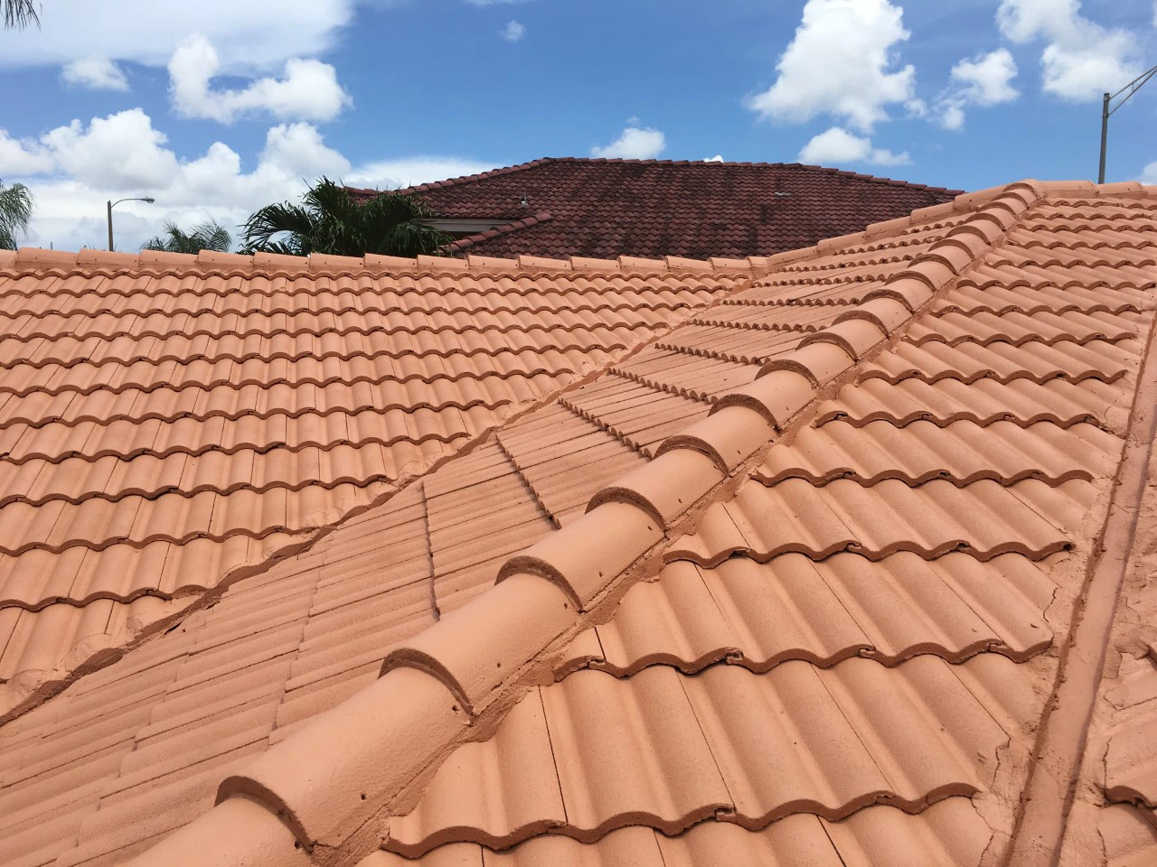 Positive Roof Tile Drainage